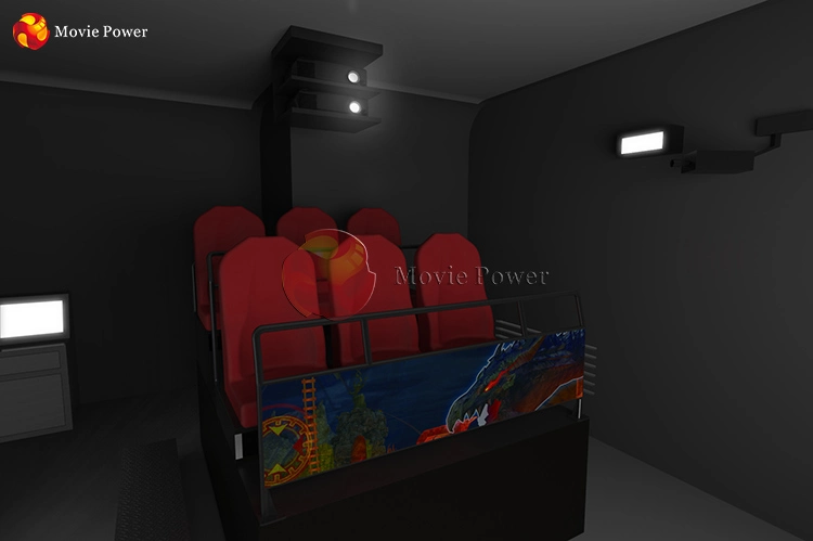 Merveilleuse expérience 7D Simulateur de cinéma des hurlements d'impression 7D de l'équipement de théâtre