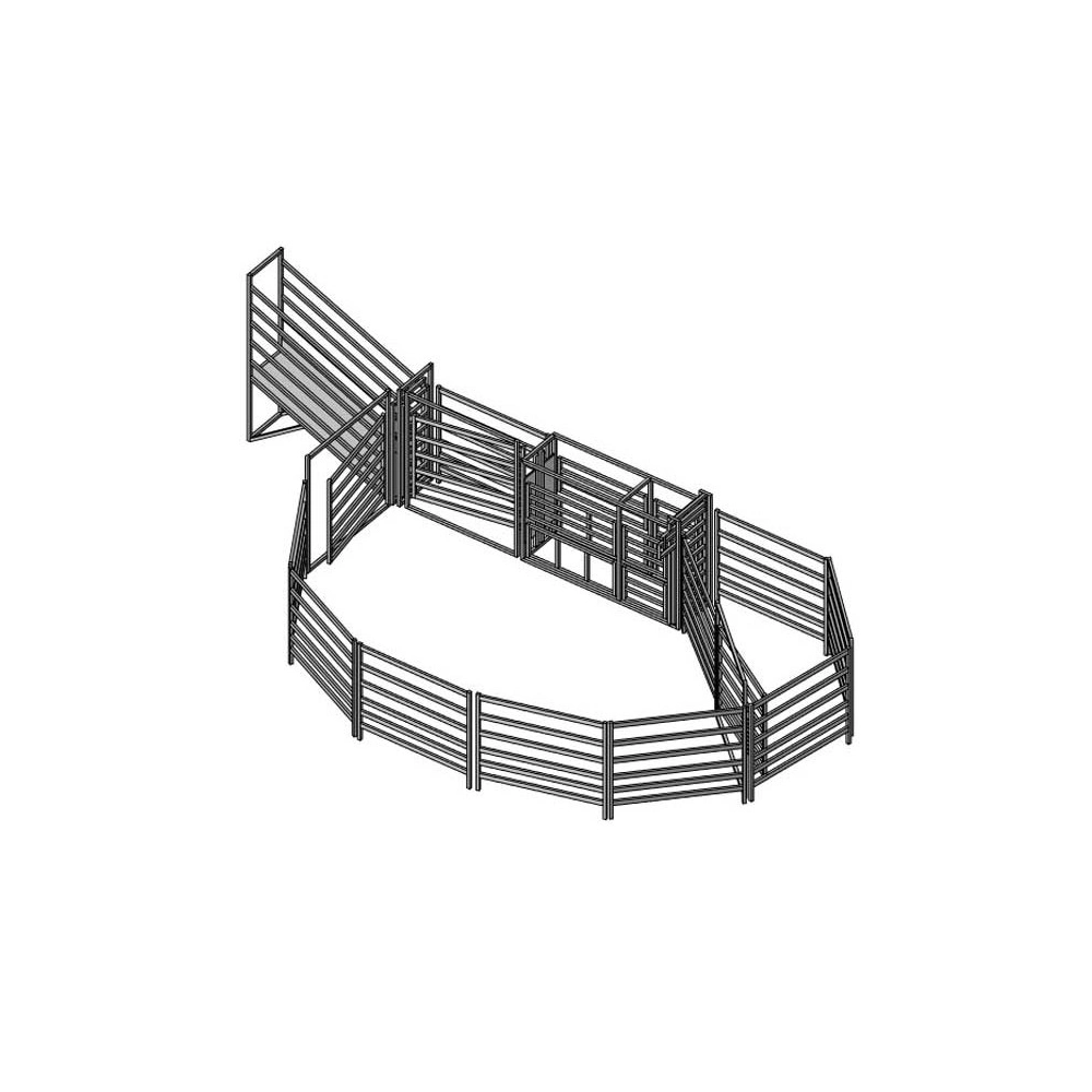 Custom Design Mobile Cattle Equipment Yards Package Stockyard Systems Supplies for Cattle Handling Equipment