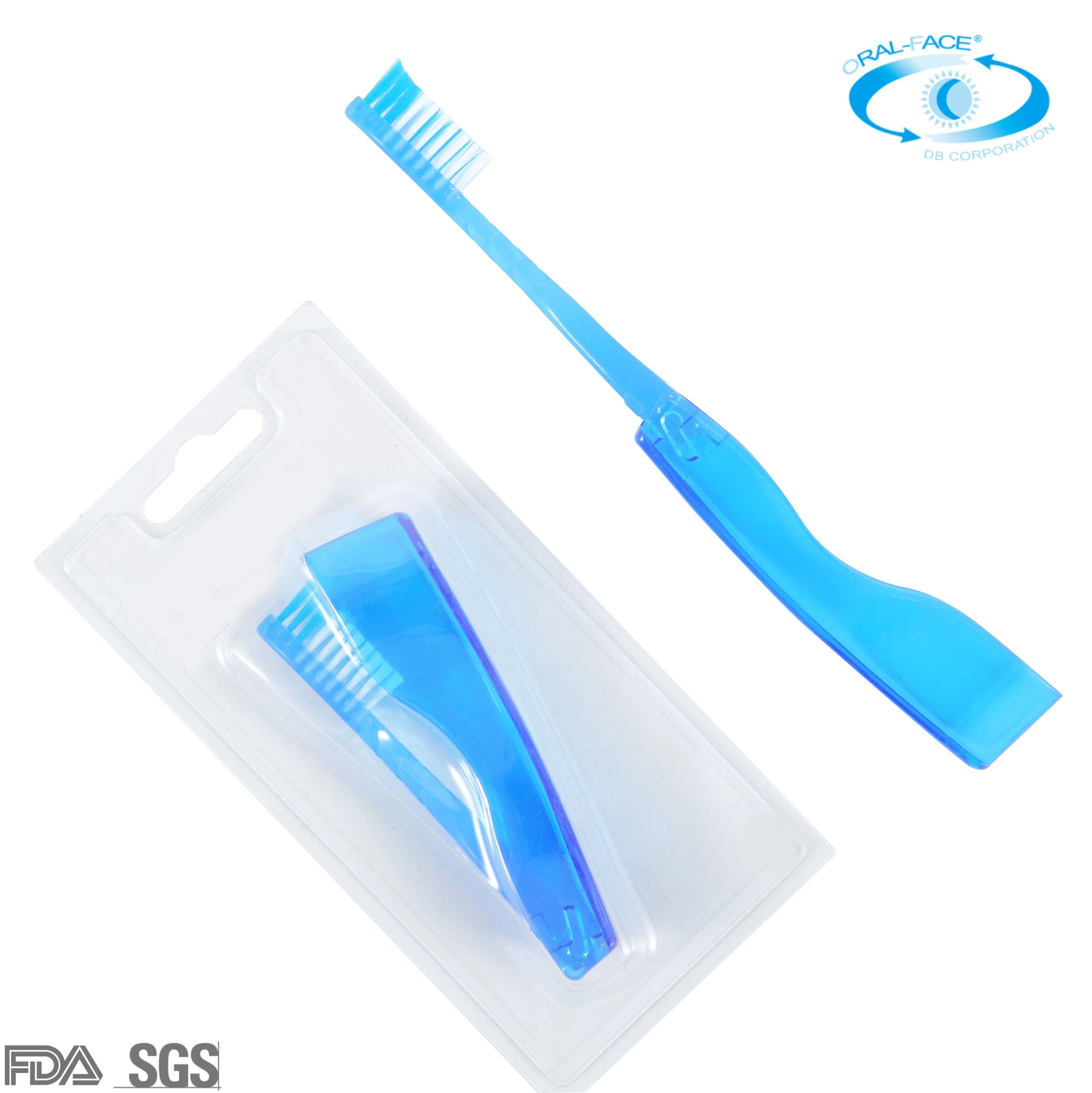 Hot Selling OEM Foldable Travel Soft Nylon Oral Care Toothbrush
