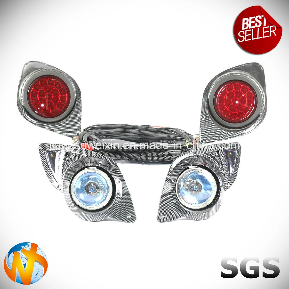 China Club Car Yam Drive Carbon Fiber Basic LED Light Automotive Lamp