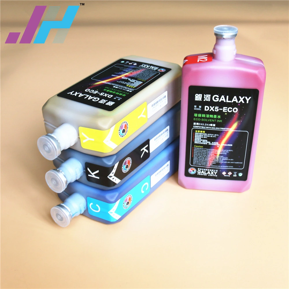 Galaxy dx7 Dx5 Dx4 Eco solvente de tinta para Ptinter