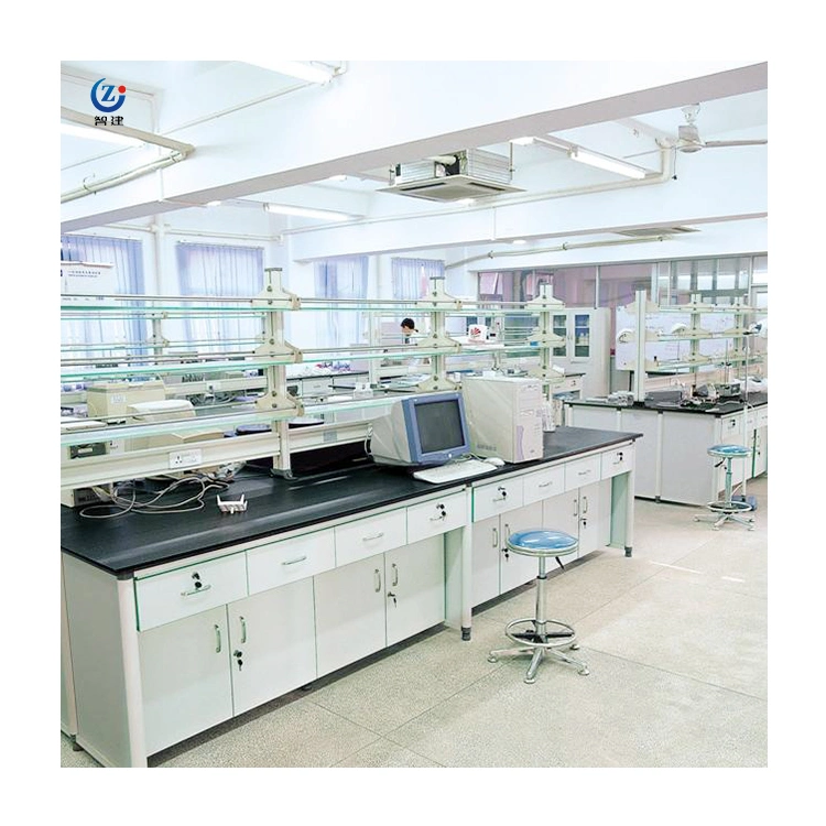 Dental Lab Bench with Case Stands Lab Table Laboratory Furniture