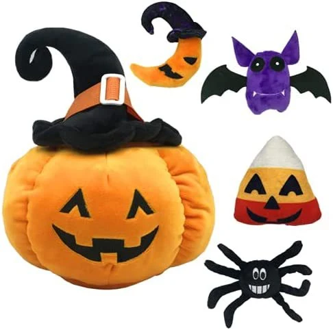 Stuffed Pumpkin Throw Pillows Halloween Toys Gift for Kids