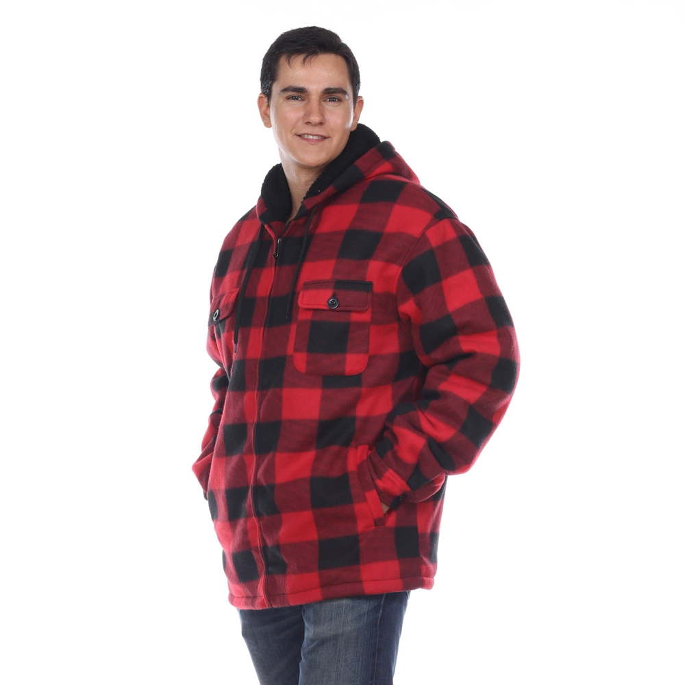 Custom Design Winter Workwear Men Fleece Lined Jackets