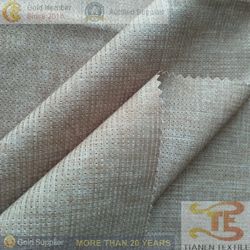100% Polyester Cationic Hole Fabric for Garments