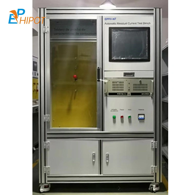 Automatic RCCB Rountine Test Bench Residual Current Circuit Breaker Test System RCCB Tripping Test and Performance of The Test Device Test Bench