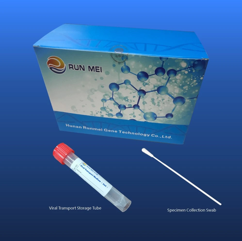 Disposable Sampler 10ml Viral Transport Medium Tube with 3mls Inactivated/Activated Media, Includes 1 Nasal Swab or Oral Swab