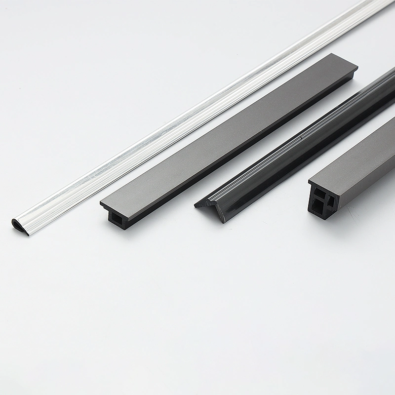 PVC ABS PC PE PP Metal Appearance Filmed Electrical Appliance Decorating Extruded Profile