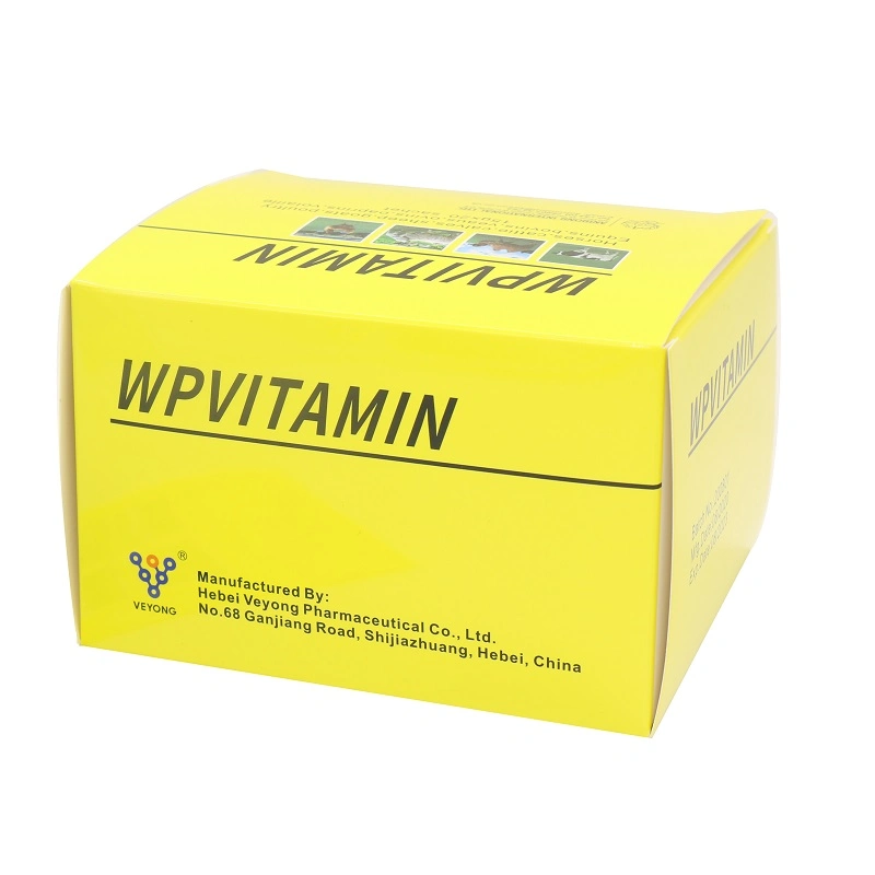 GMP Vertificated Factory Supply Multivitamin Injection (50ml/100ml) for Animal Use