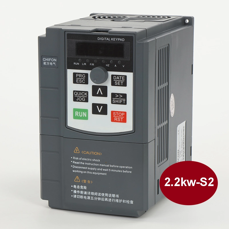 Sample Customization VFD 220V Single Phase Input AC Drive VFD 2.2kw