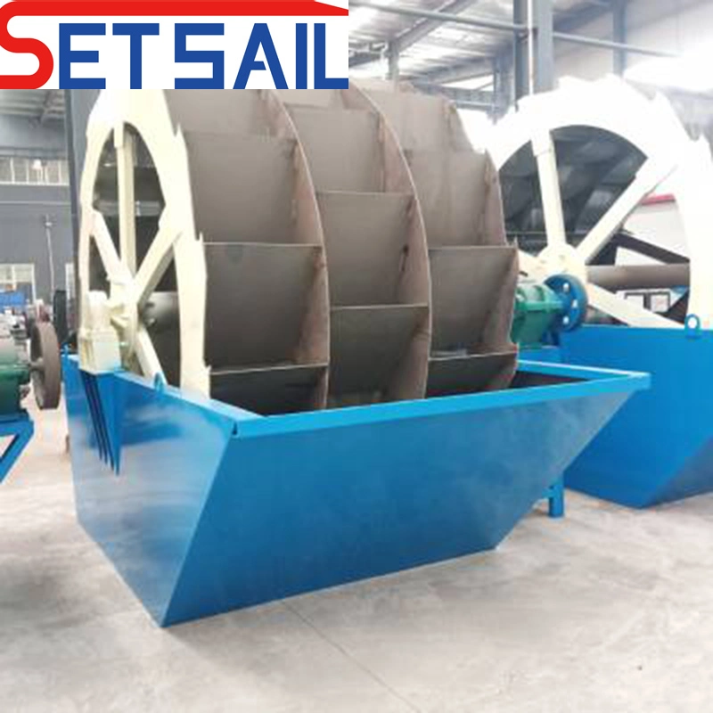 Full New Wheel Sand Washing Sand Machine Wtih Electric Power