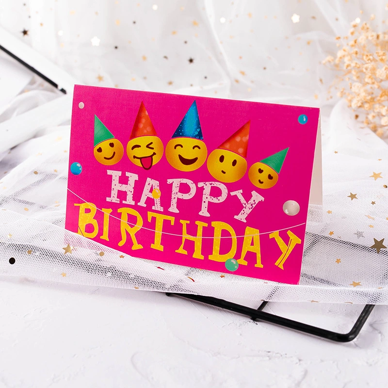 Thank You Birthday Carton Packaging Business Cards Paper Card Jl-G1002
