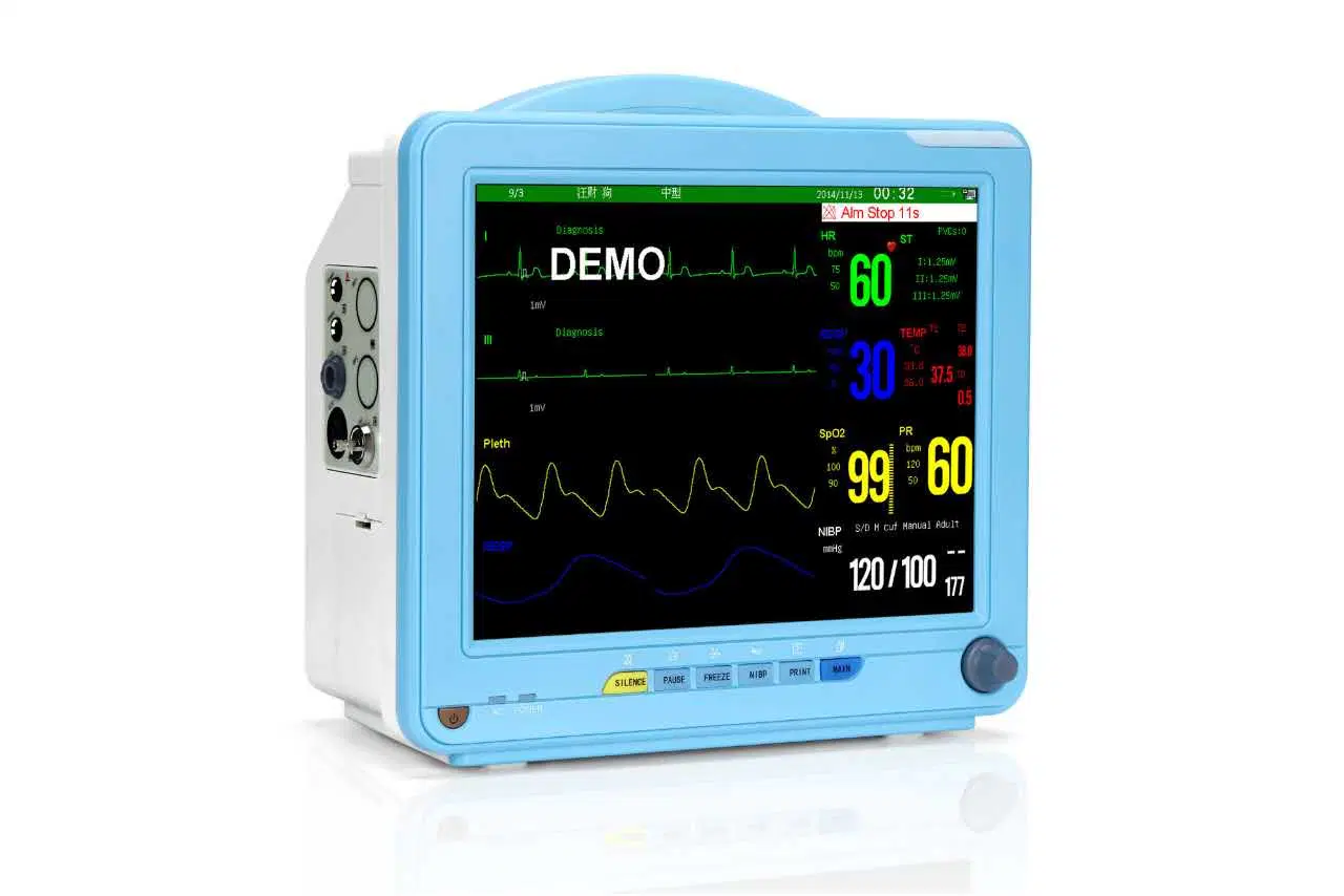 Sinnor SNP9000N 12.1 Inch Standard 5PARA Bedside Patient Monitor with Full Accessories