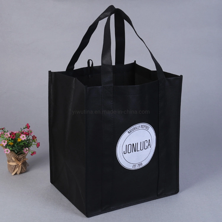 Personalizado barato grande Reusable pega mercearia Tote personalizado não Woven Saco de compras