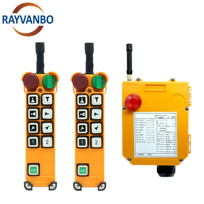 Crane Parts F24-8d Wireless Frequency Changing Remote Control for Industrial Use