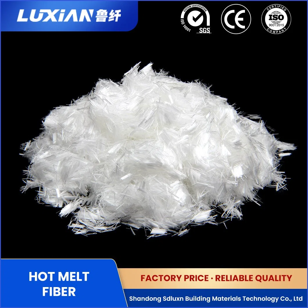 Sdluxn Wool Staple Fiber Free Sample Synthetic Resin Lx Br-160 Explosion-Proof PP Stranded Fiber China Burst-Proof Anti-Explosion Fiber Supplier