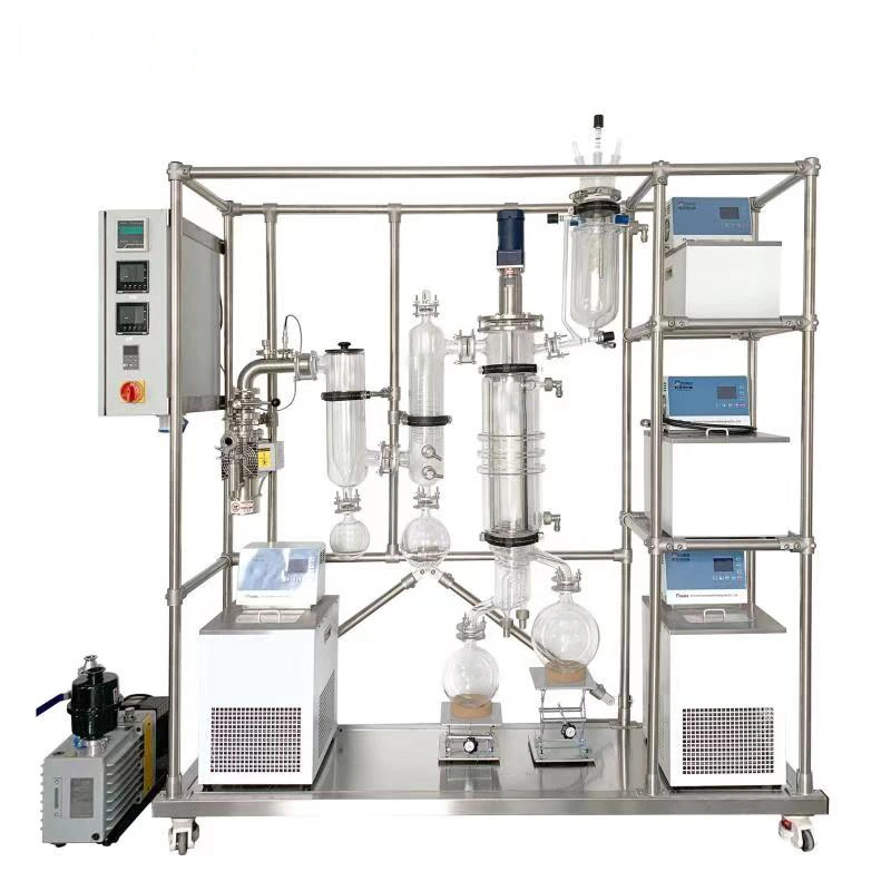 Molecular court chemin d'huile à base de plantes de distillateur court chemin Kit de distillation fractionnée de l'équipement