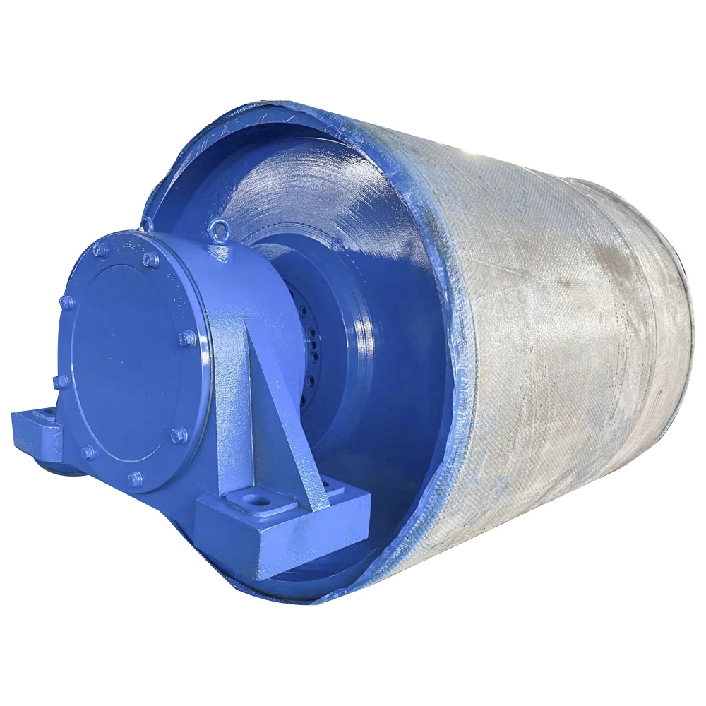 DIN Belt Conveyor Ceramic Snub Pulley for Iron Mine