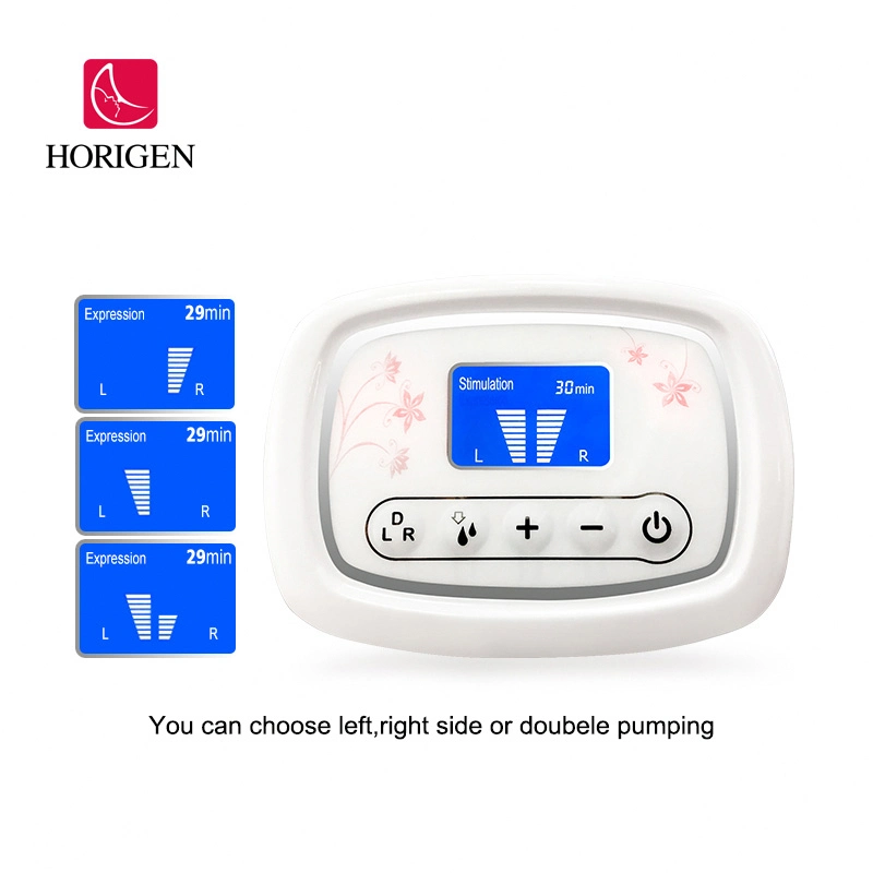 Horigen Double Breast Pumps Dual Electric Breastpumps for Woman Breast Feeding Pump