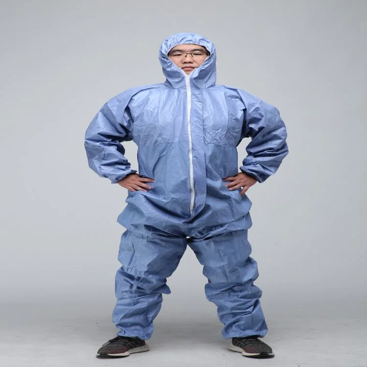 Chemical Coverall Disposable Microporous Protective Workwear