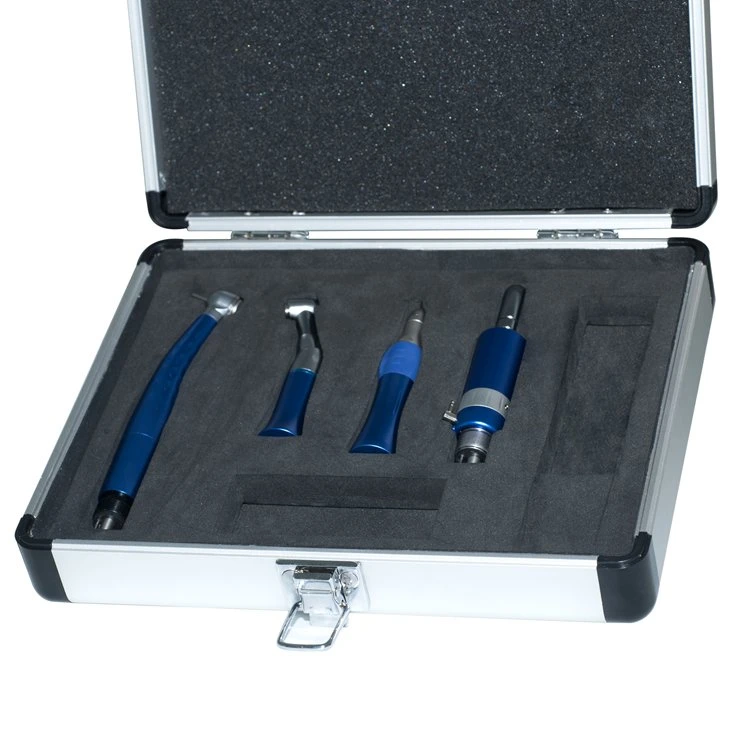 Classic Metal Box High and Low Speed Dental Handpiece Turbine Kit