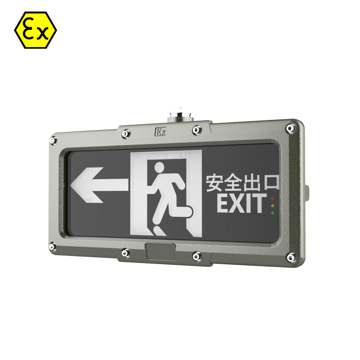 3W Chemical Industry Rechargeable Saved Explosion Proof Emergency Exit Sign Lights