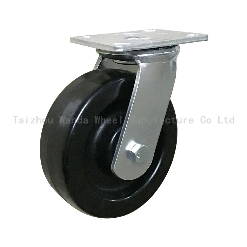 5 Inch Total Brake High Temperature Wheel for Bakery Trolley