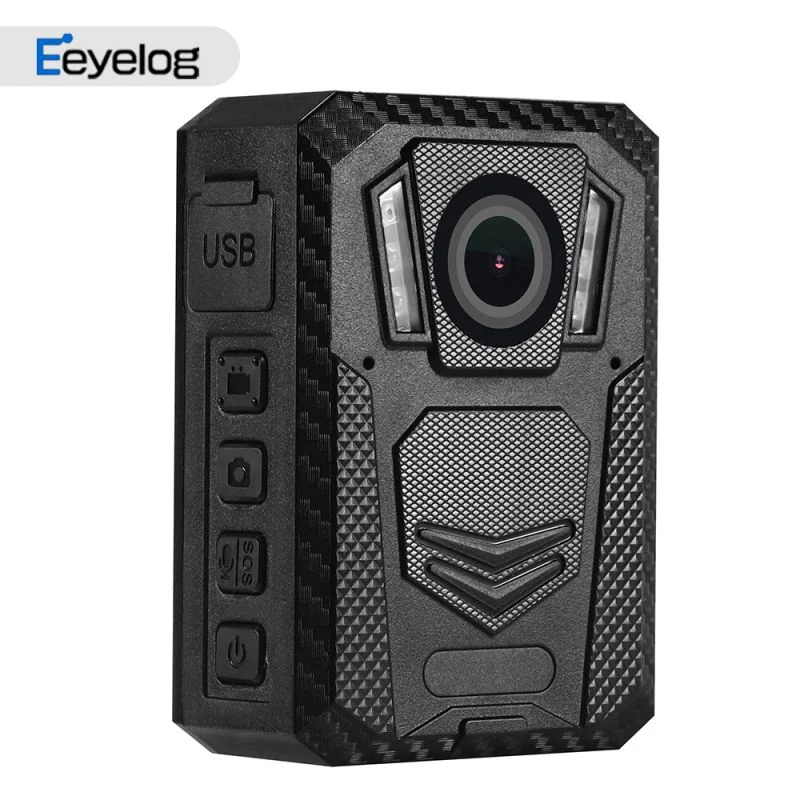 High Quality Night Vision Video Recorder Eis Function Mini Surveillance Body Camera with GPS WiFi G-Sensor