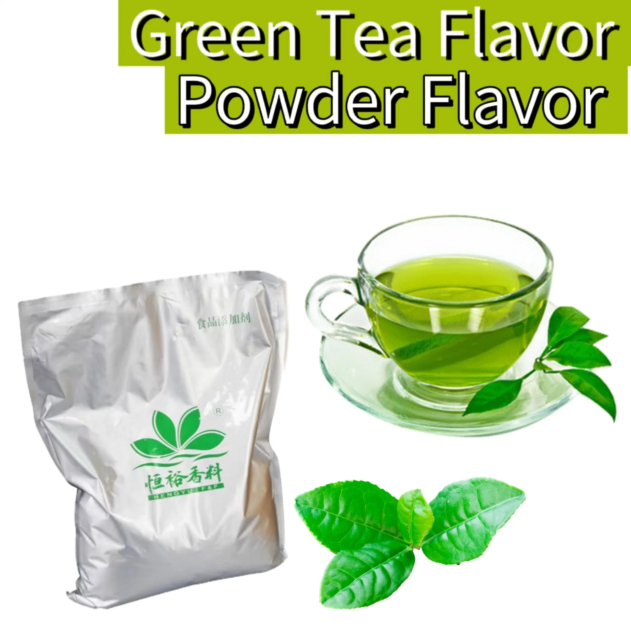 Green Tea Food Flavor Powder, for Baking, Beverages