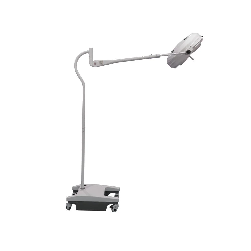 Adjustable High-End Mobile Operating Exam Light with Balanced Arm LED Floor Type Surgical Lamp with Factory Price