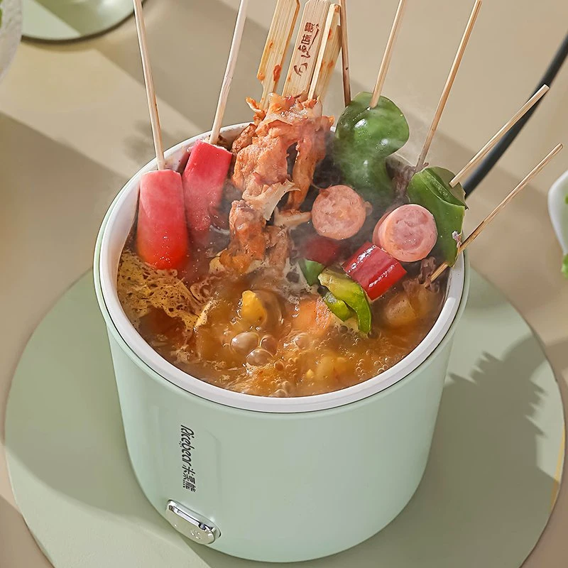 a 1.8L Mini Non-Stick Cooker Suitable for Instant Noodles