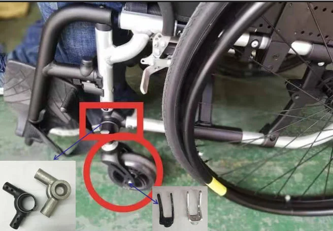 Die-Casting Aluminum CNC Machining for Wheelchair Part