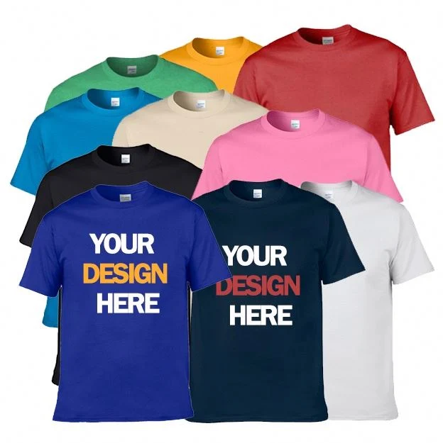 Custom Printing Advertising Promotion Size T-Shirts