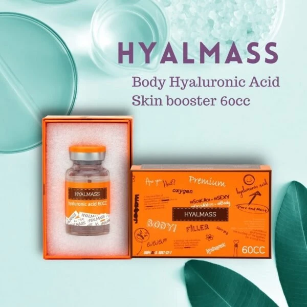 La mejor calidad caliente venta Hyalmass 60ml cuerpo de relleno ácido Hialurónico Ha Dermal Filler cuerpo de relleno de cutre de Corea del Sur