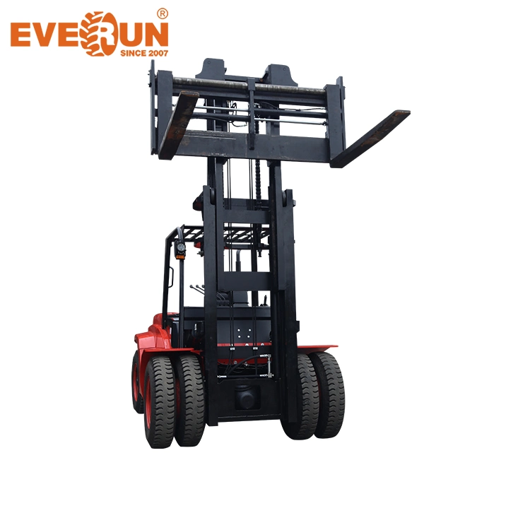 Everun Erdf100 High quality/High cost performance  Industrial 10ton Diesel Articulated Forklift