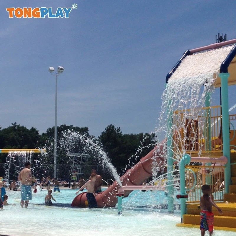 Großer Wasser-Freizeitpark Fiberglas Kombination Rutschen Spielplatz Vergnügungspark