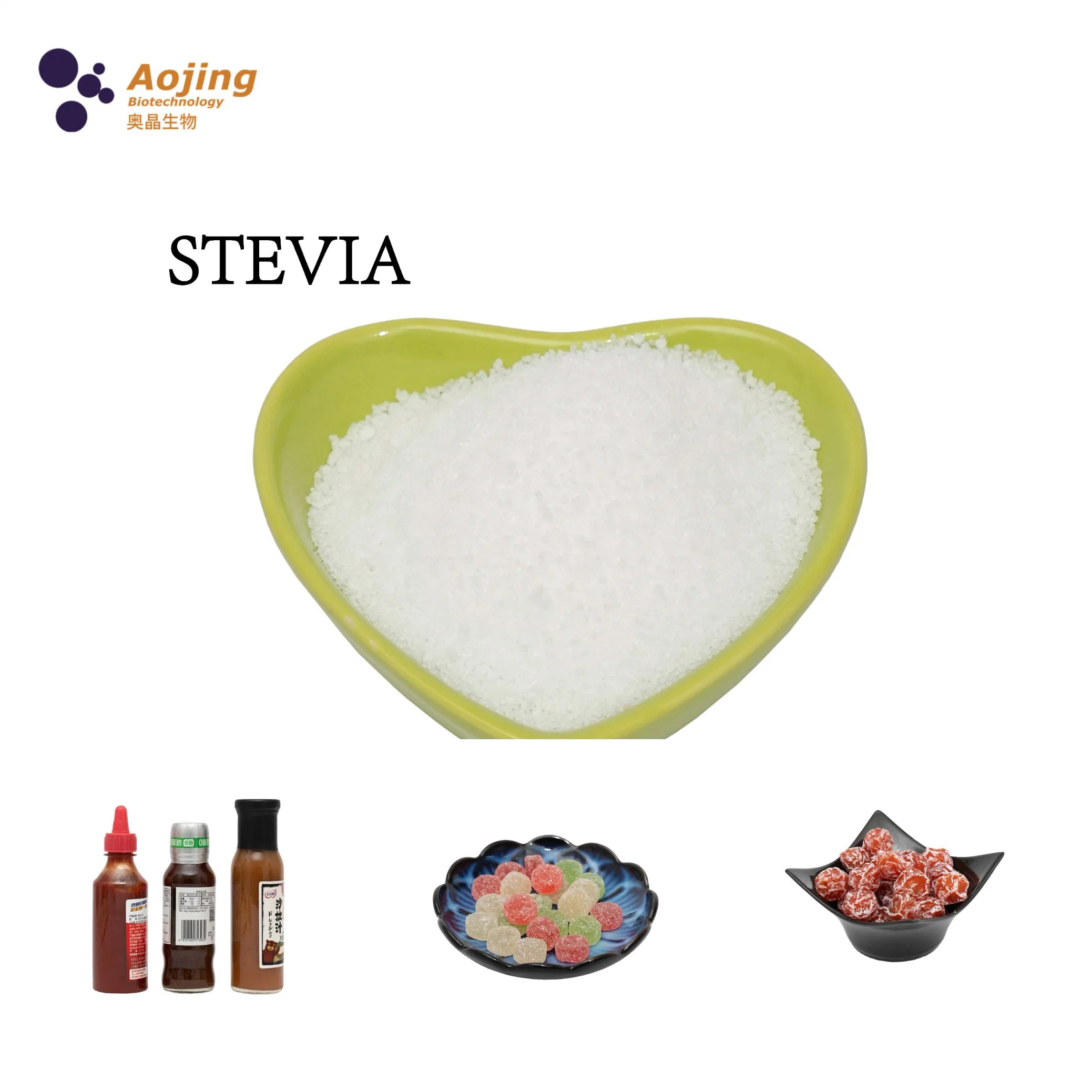 Natural Steviosides Rebaudioside Herbal Plant Stevia Extract 97%