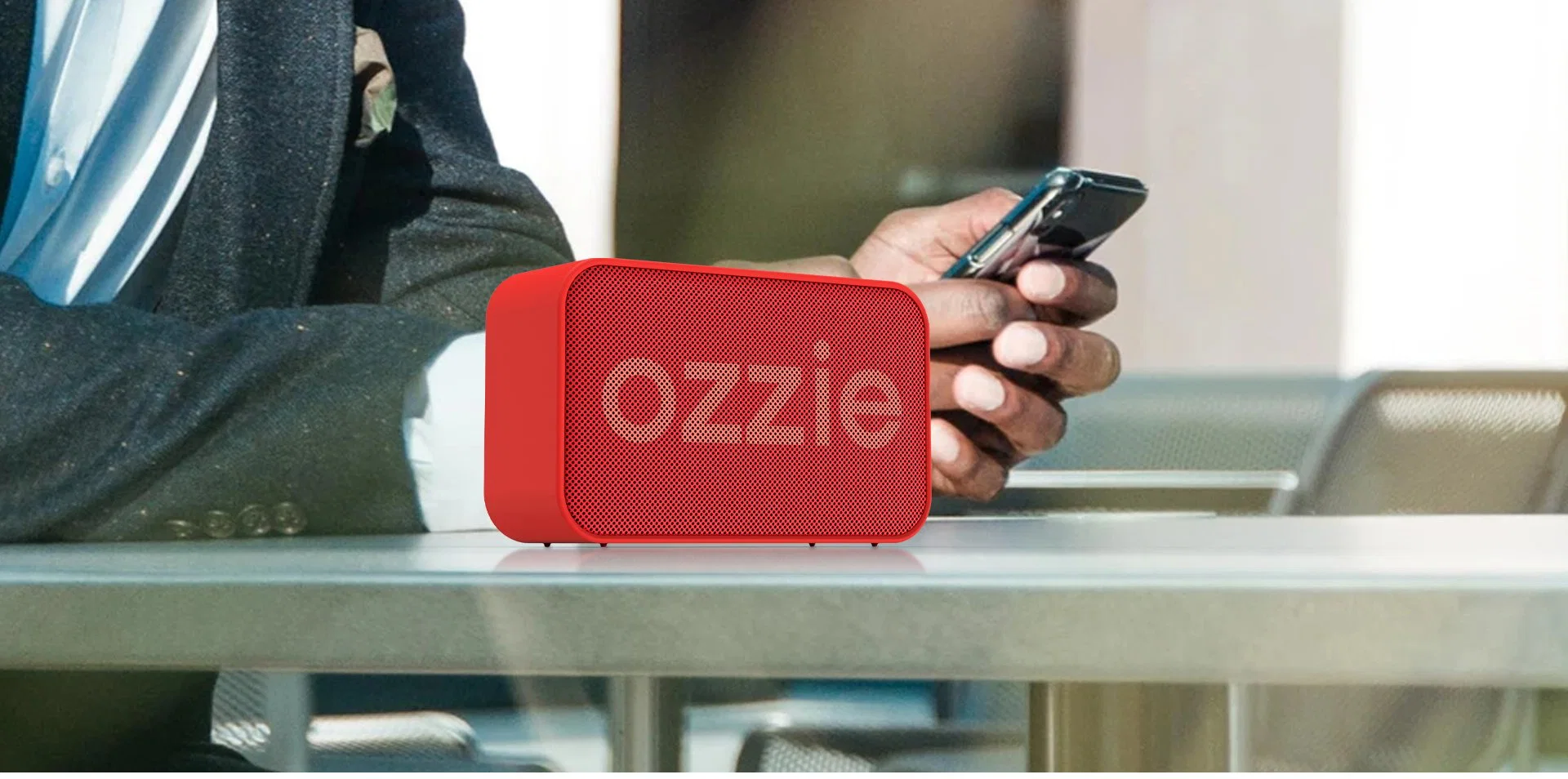 Ozzie 5W 1800mAh New Gadgets 2021 Electronics Home Theater Speaker Bluetooth Sound Box with Ipx7 Waterproof TF Card for Outdoor