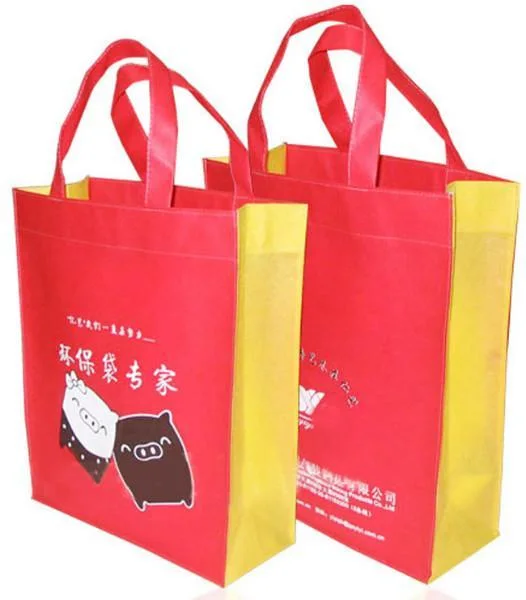 Multi Compartment Promotional Advertising Non Woven Bottle Bag