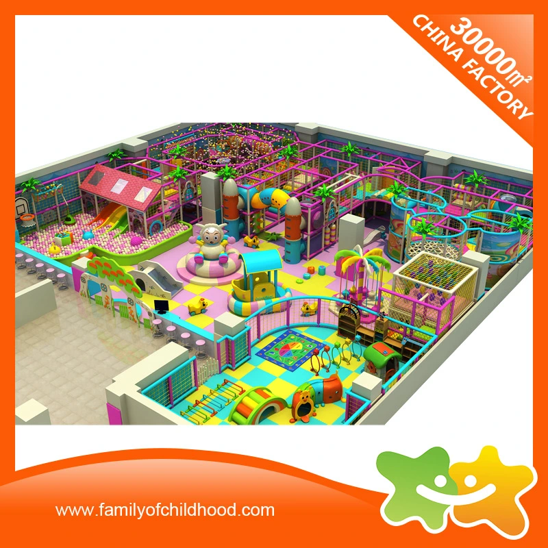 Jungle Theme Children Indoor Soft Playground Manufacturers