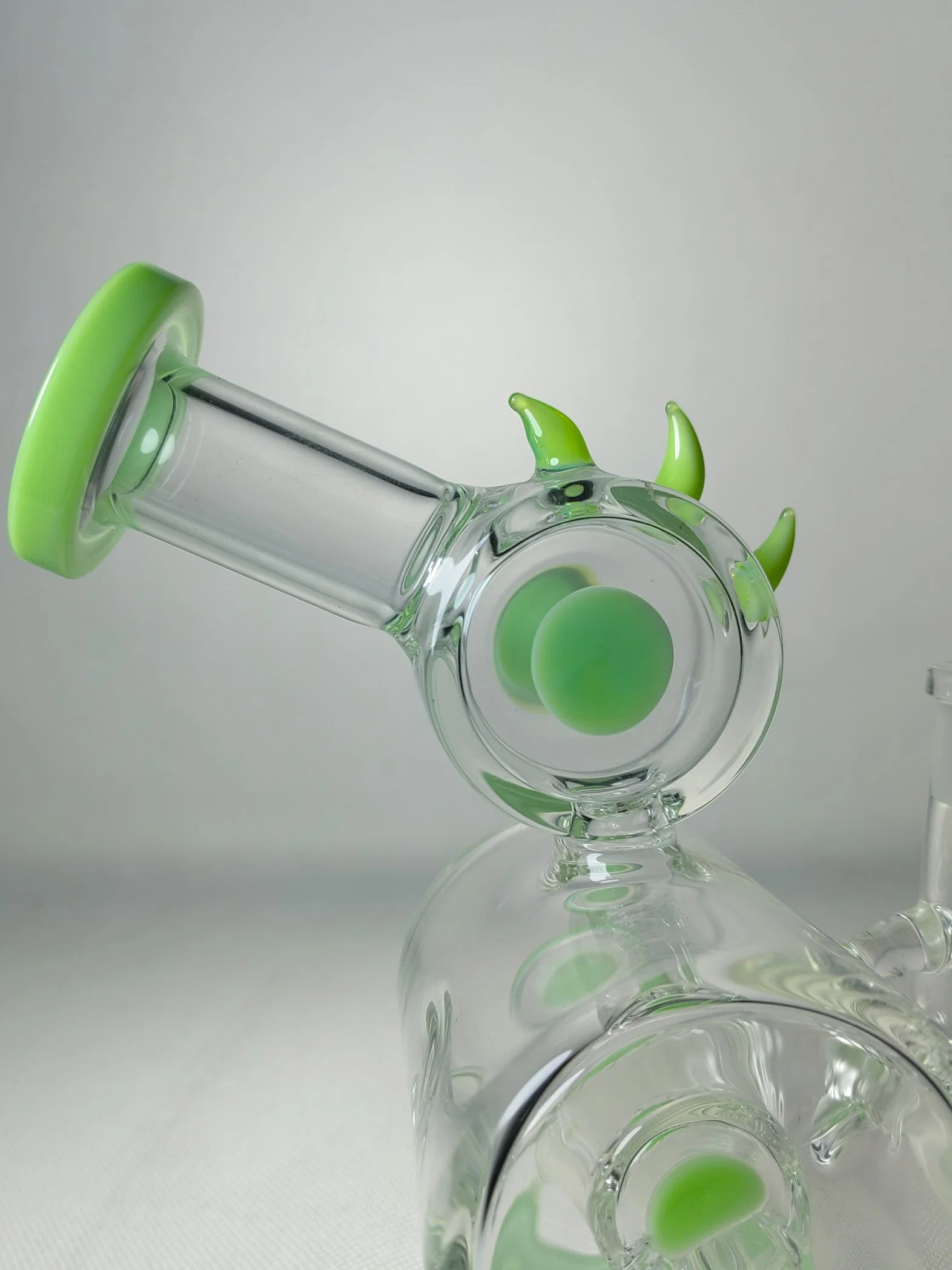 Fantastic Design Nice Green Glass Water Smoking Pipe