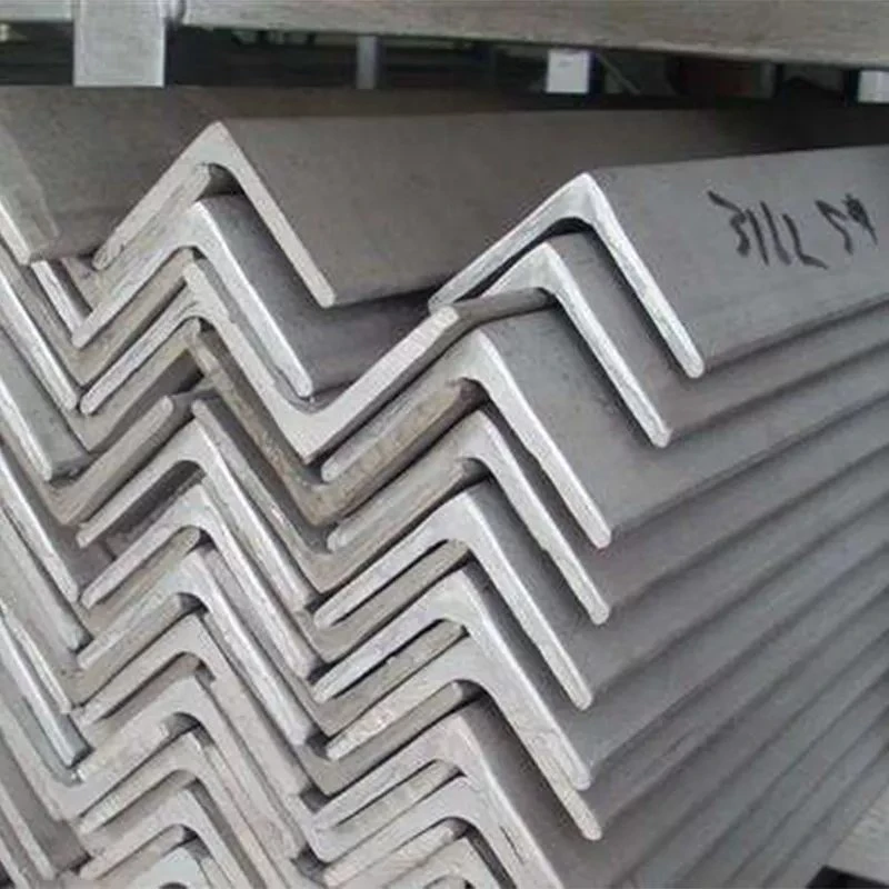 Chinese Manufacturer Stainless Steel Angle Bar AISI 304h 20X20X3mm to 100X100X12mm Steel Angle Price Per Kg