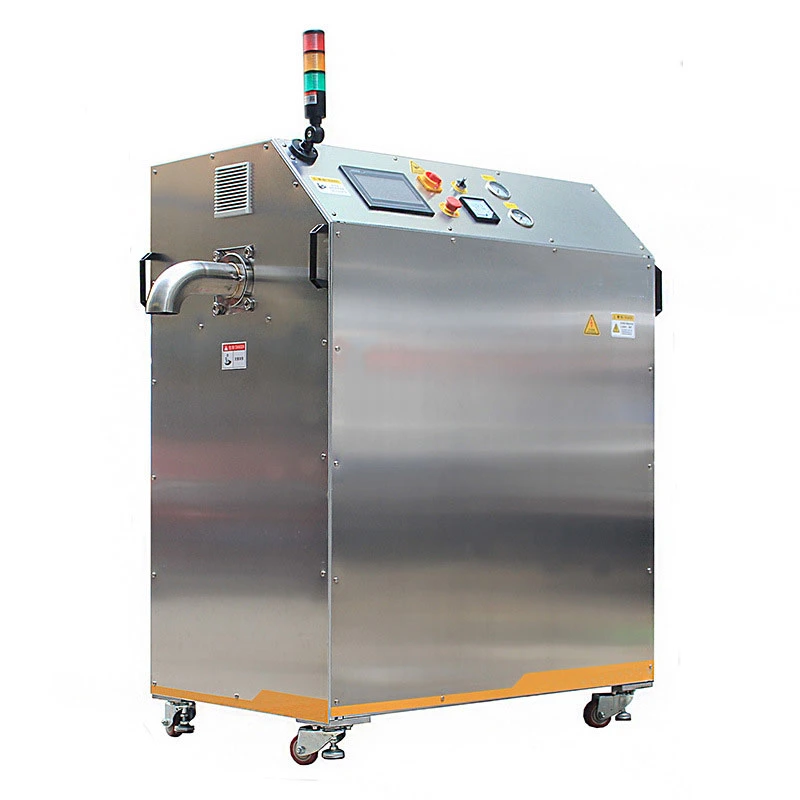 3-16mm à semi-conducteurs CO2 Dry Ice Block Maker glace sèche Machine de décapage à sec de la glace machine de fabrication de la glace sèche de Pelletizer