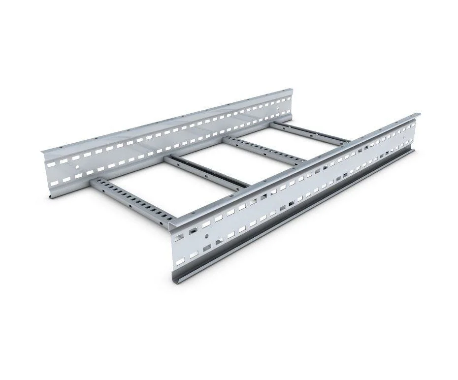 Factory Directly Supply Aluminum Steel Stainless Cable Ladder Ladder Type Cable Tray Ladder Tray System Ladder Tray