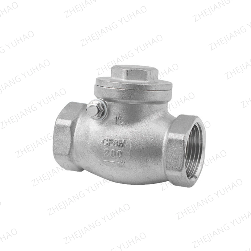 DN15-DN100 Industrial Swing Check Valve Stainless Steel H14 Valve