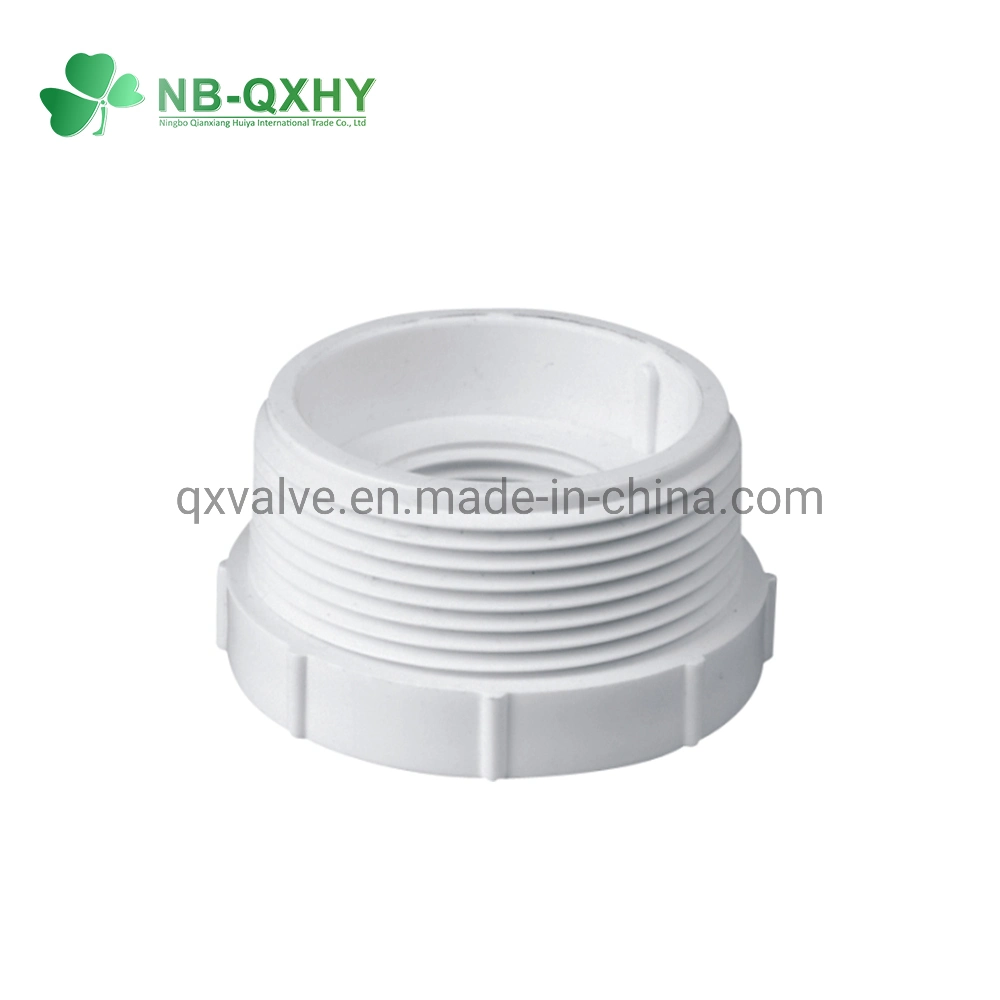 PVC Pressure Male Thread Fittings 90 Degree Elbow BS Standard