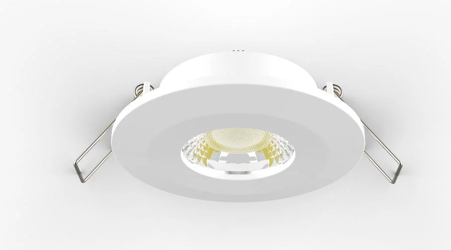 LED Downlight 3CCT 3000K/4000K/6000K 7W pour l'intérieur IP65 à l'avant/à l'arrière IP20 pour la cuisine/salle de bain.