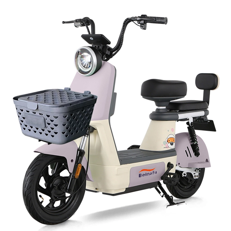 2023 China Fabrik Divect Verkauf LED-Anzeige 48V elektrischer Roller Fahrrad 14in Balancing Fahrrad Elektro-City-Bike