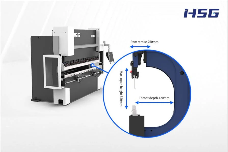 Mild Steel Plate Sheet CNC Press Brake Bending Machine Bending Force up to 2200kn High Accuracy From China Metal Processing Manufacturer