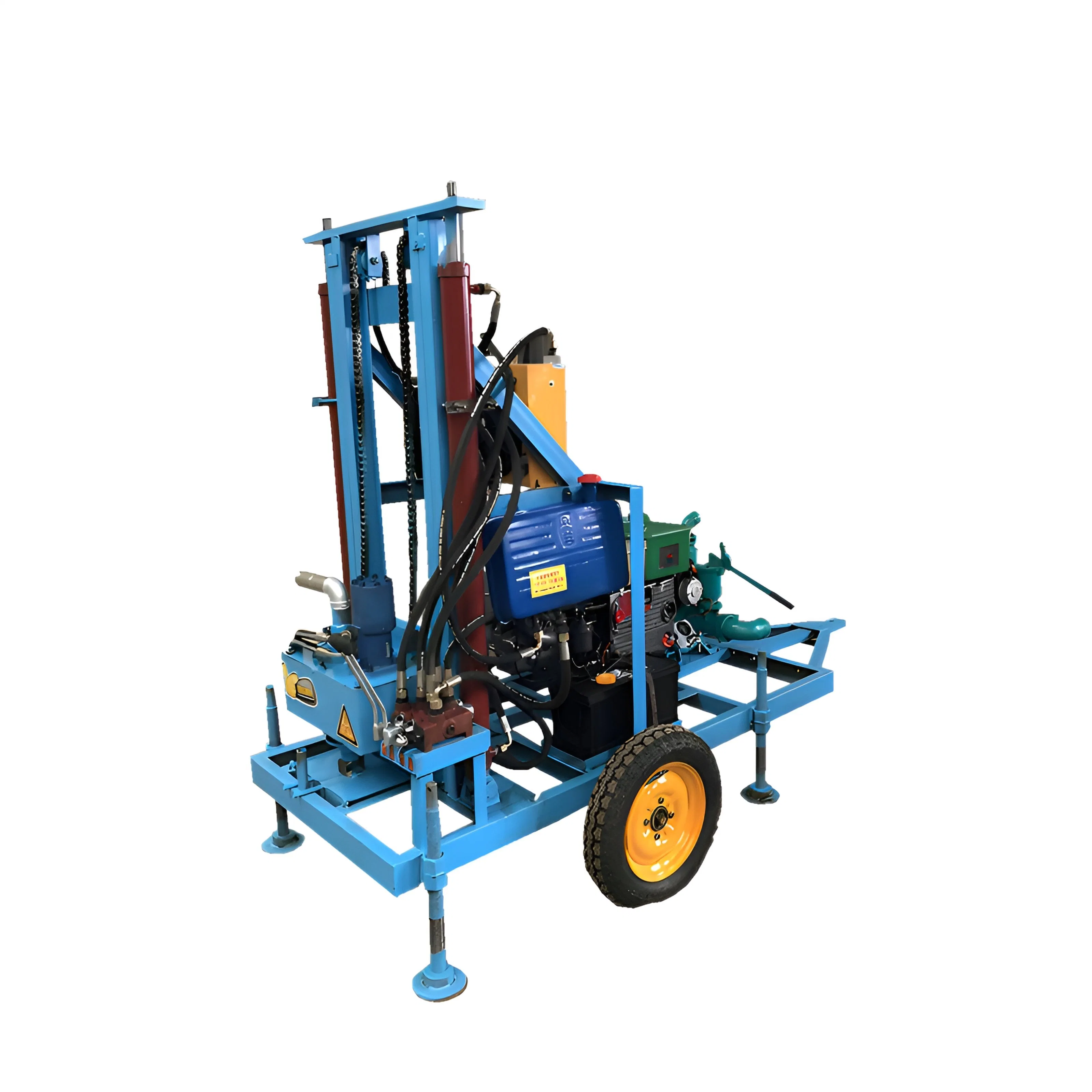 200m Depth Mine Drilling Rig for Rocks Water Well Drilling Rig